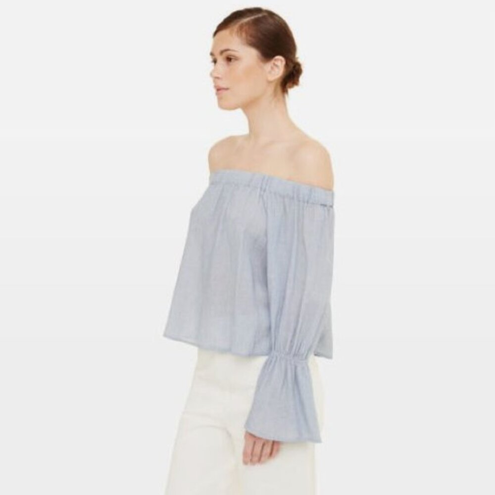 Club Monaco Off the Shoulders Bell Sleeved